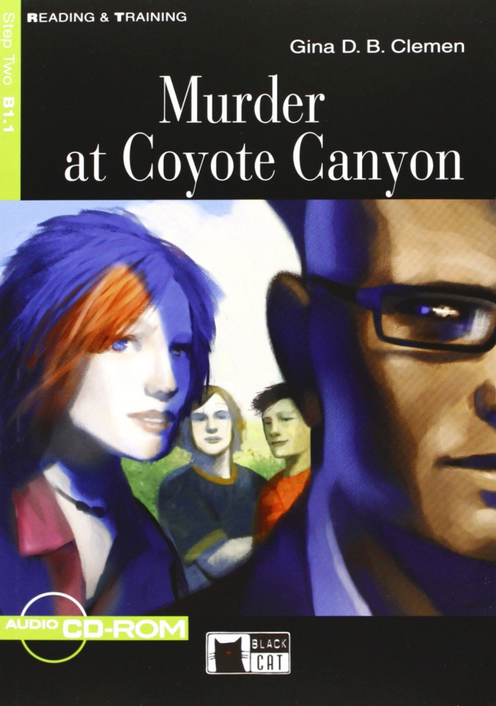 фото Книга reading & training step 2: murder at coyote canyon + cd-rom cideb