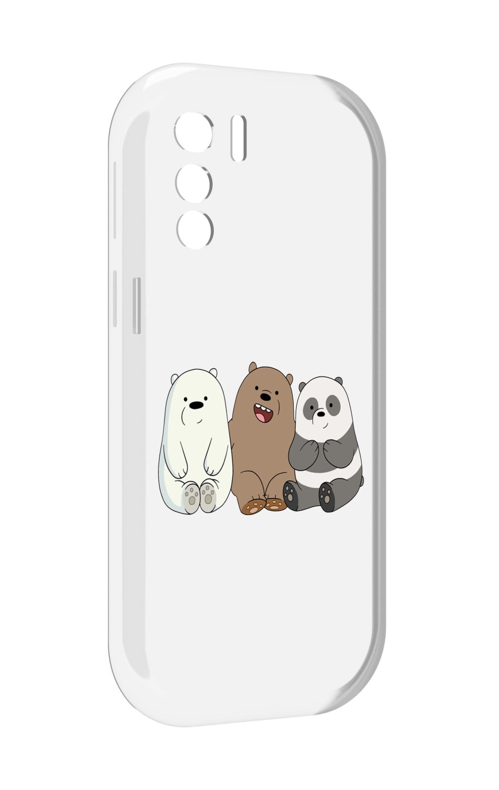 

Чехол MyPads панды детский для UleFone Note 13P, Прозрачный, Tocco