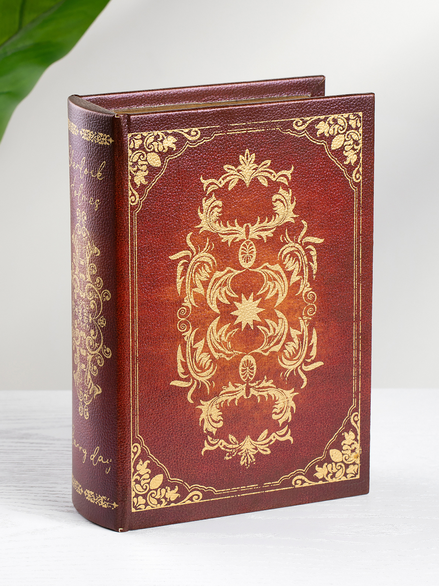 

Шкатулка в виде книги 14х5х20см Glasar 39-117/2, Красный