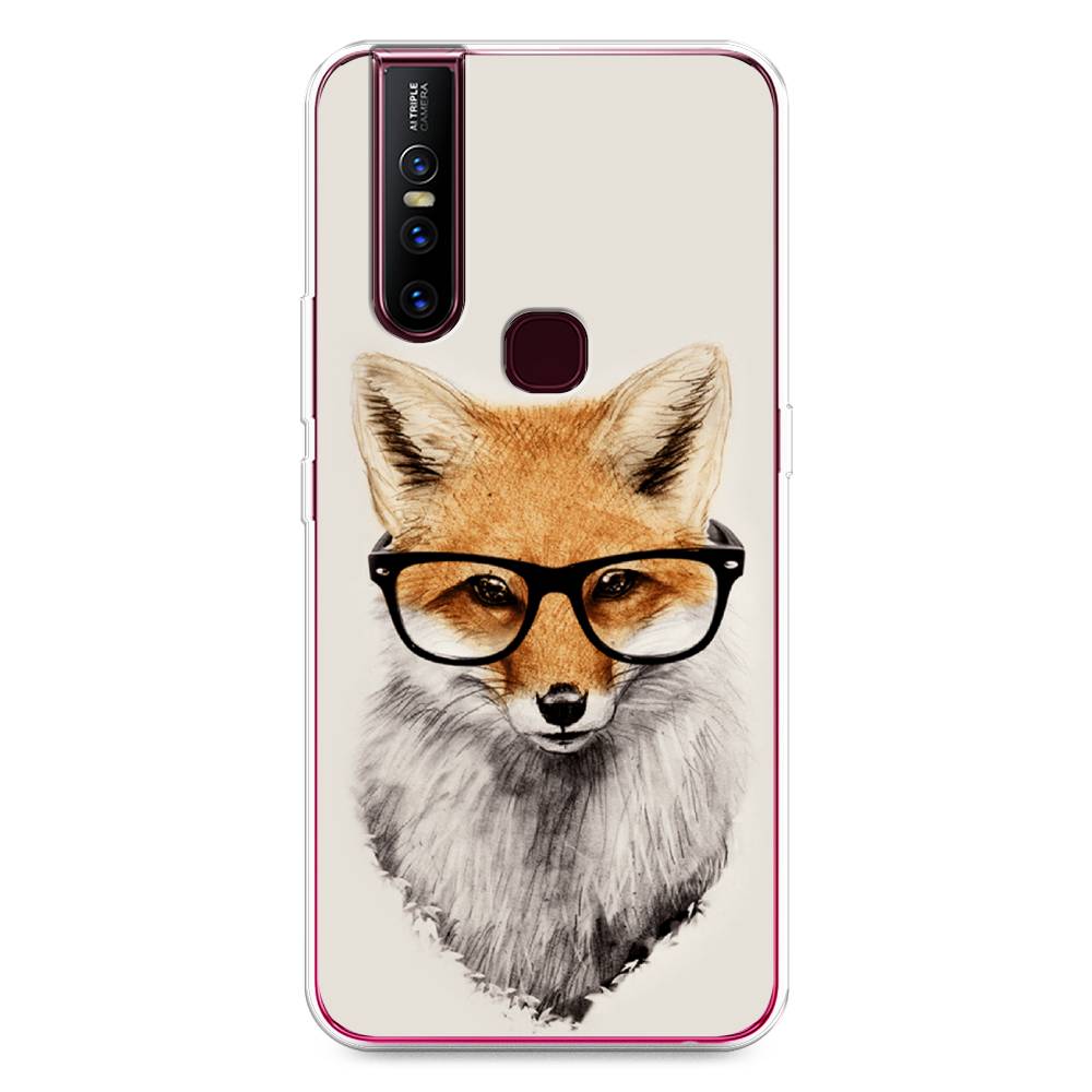

Чехол Awog на Vivo V15 "Лиса в очках", Разноцветный, 261050-10