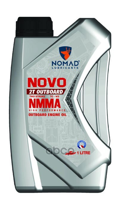 Моторное масло Nomad lubricants novo 2t outboard nmma 1л