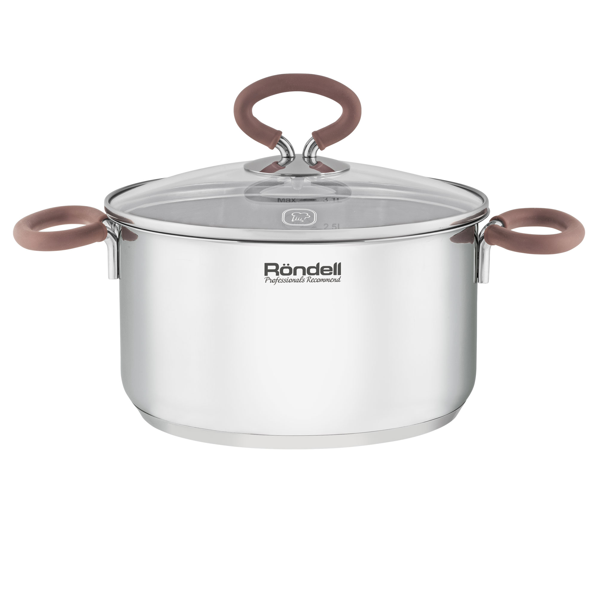 

Кастрюля Rondell Etery RDS-1599, Коричневый, RDS-1599