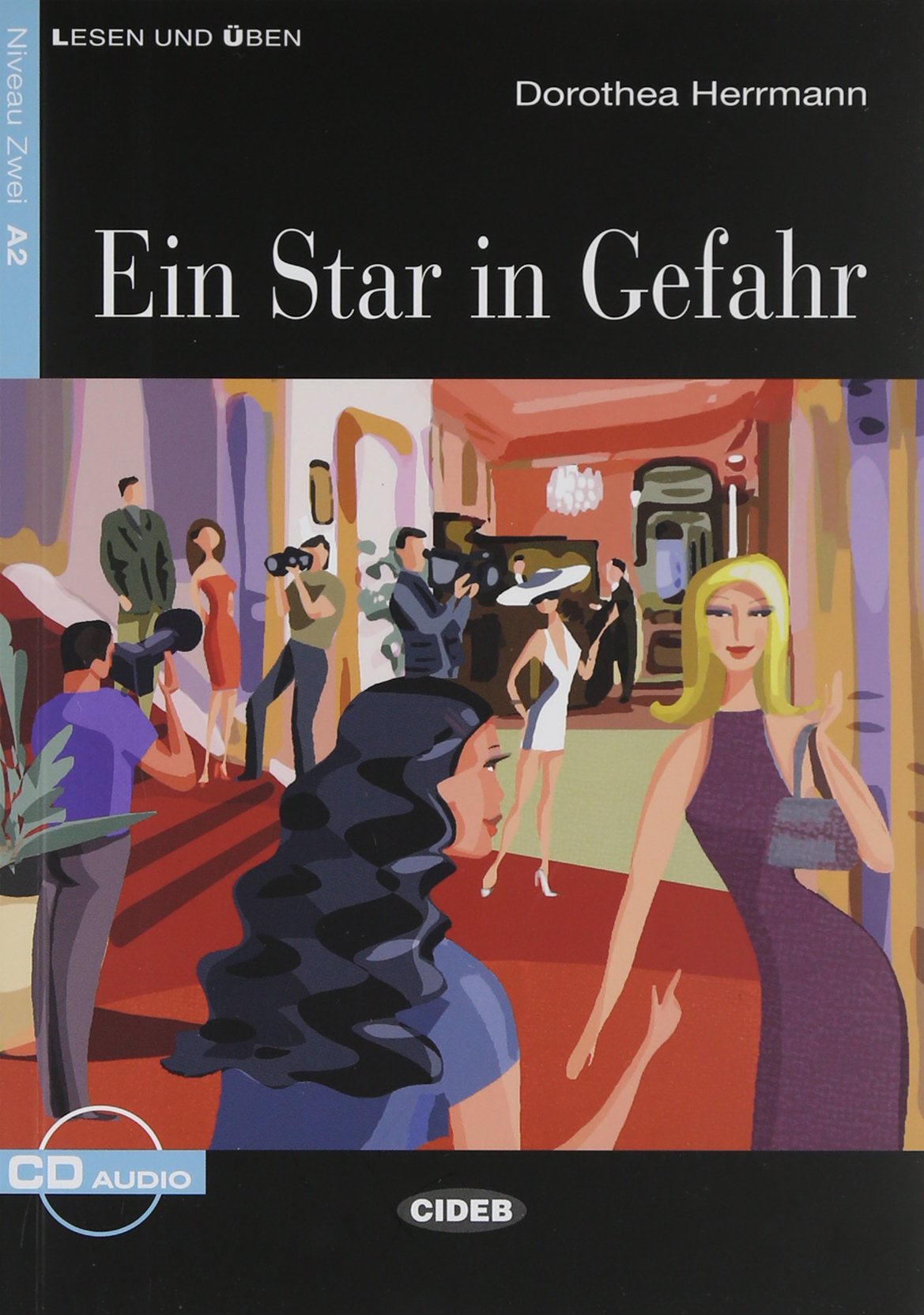 фото Книга lesen und uben niveau zwei (a2): ein star in gefahr + cd cideb