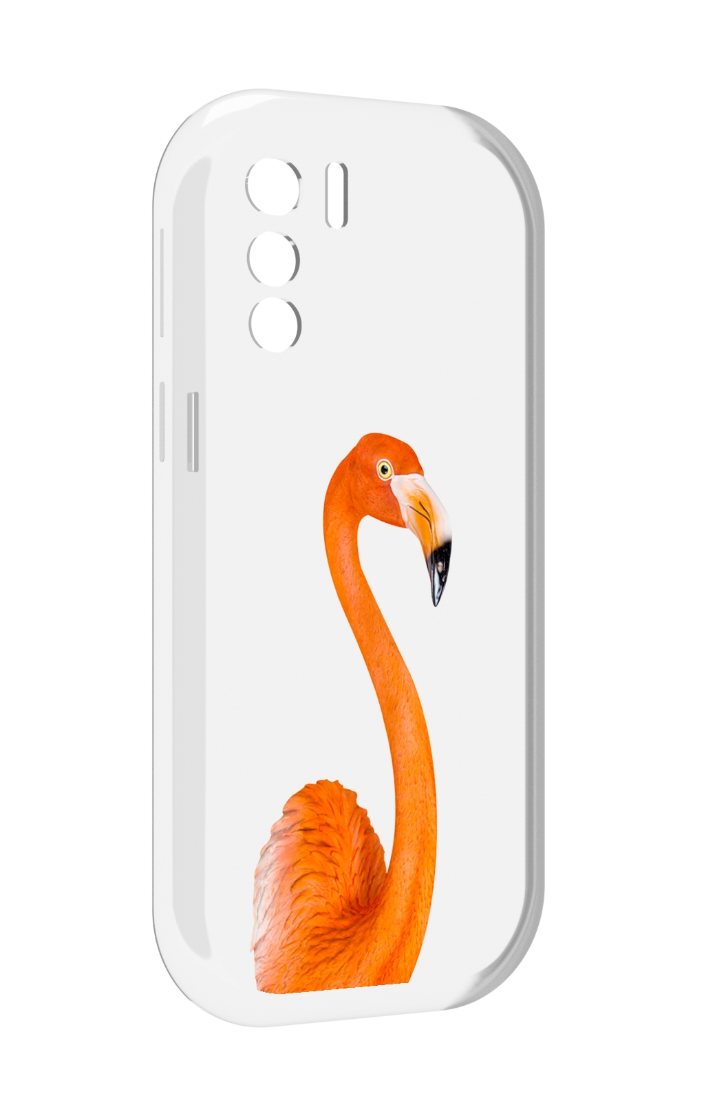 

Чехол MyPads оранжевый-фламинго для UleFone Note 13P, Прозрачный, Tocco