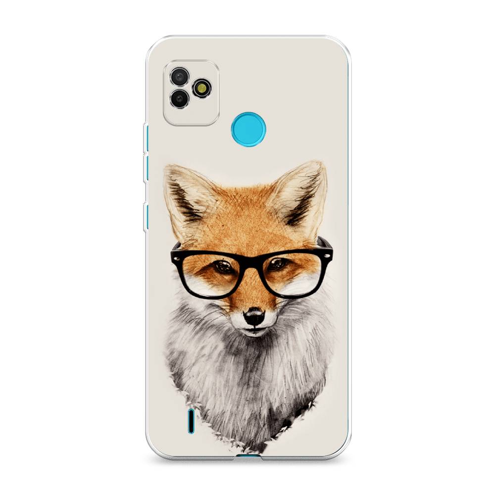 

Чехол Awog на Tecno POP 5 "Лиса в очках", Разноцветный, 301150-10