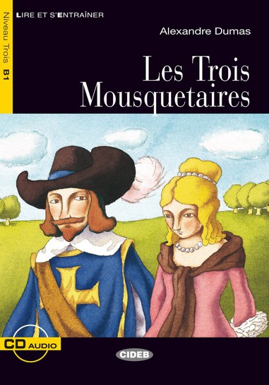 фото Книга lecture graduee b1: les trois mousquetaires + cd cideb