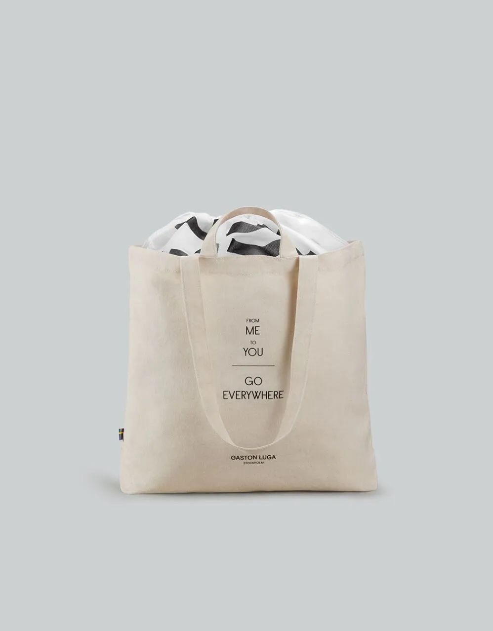 Шоппер женский Gaston Luga Eco bag, бежевый