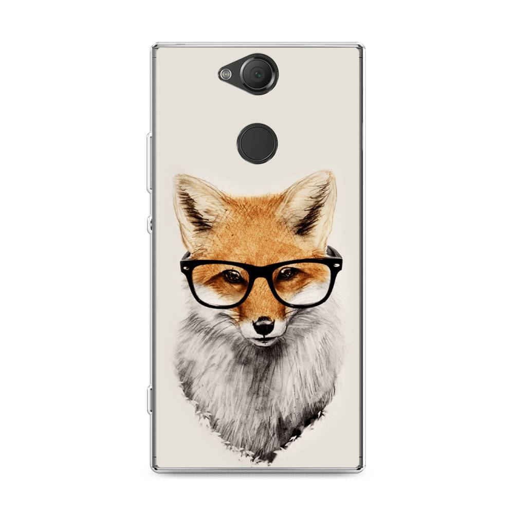 

Чехол Awog на Sony Xperia XA2 Plus "Лиса в очках", Разноцветный, 53550-10