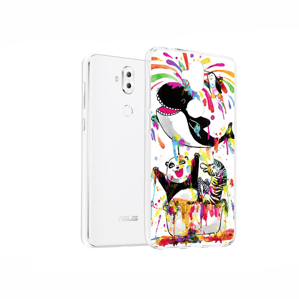 

Чехол MyPads Tocco для Asus ZenFone 5 Lite (ZC600KL) Хиппи кит, Прозрачный, Tocco