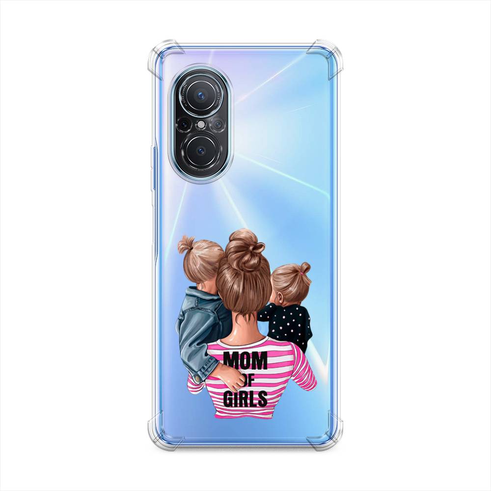 

Чехол Awog на Huawei Nova 9 SE "Mom of Girls", Синий;розовый;черный, 6107251-1