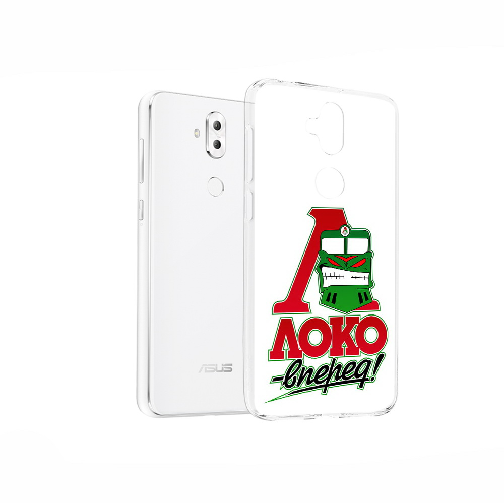 

Чехол MyPads Tocco для Asus ZenFone 5 Lite (ZC600KL) ФК локо вперед, Прозрачный, Tocco