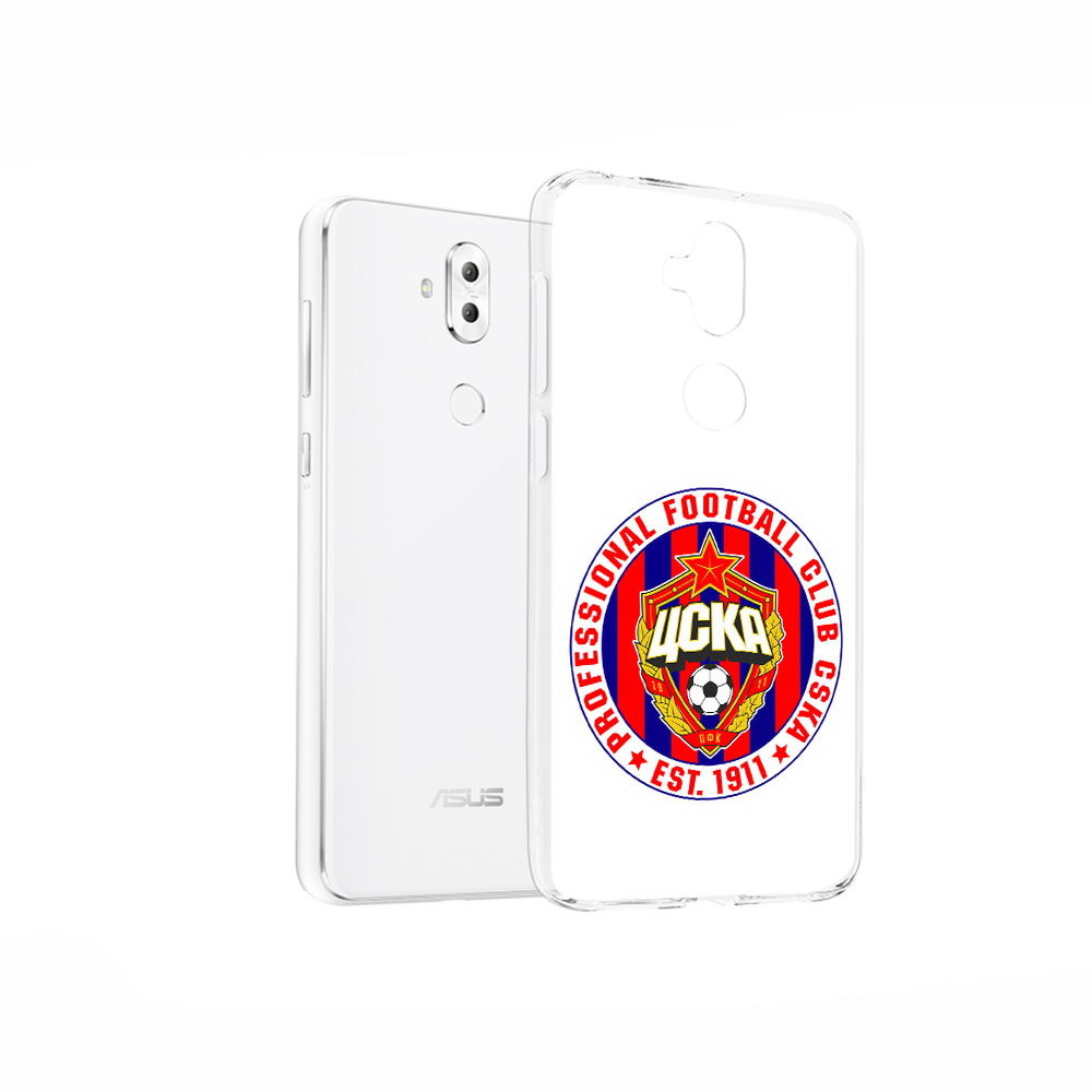 

Чехол MyPads Tocco для Asus ZenFone 5 Lite (ZC600KL) ФК ЦСК логотип, Прозрачный, Tocco