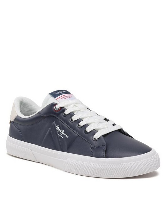 Кеды мужские Pepe Jeans Kenton Flag M PMS30906 синие 45 EU (доставка из-за рубежа)