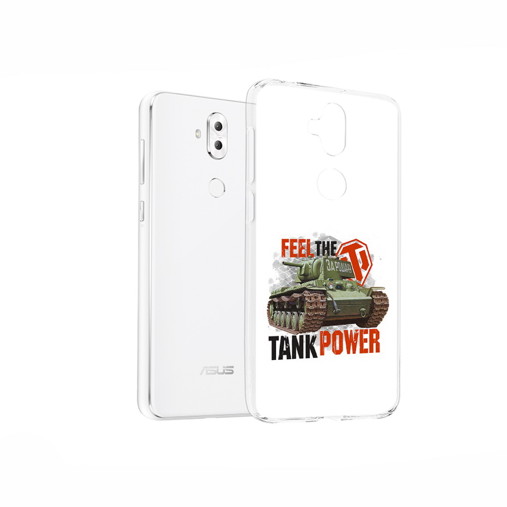 

Чехол MyPads Tocco для Asus ZenFone 5 Lite (ZC600KL) Танк, Прозрачный, Tocco
