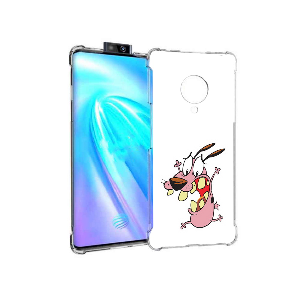 

Чехол MyPads Tocco для Vivo NEX 3 зубастый бобик (PT136035.381.371), Прозрачный, Tocco