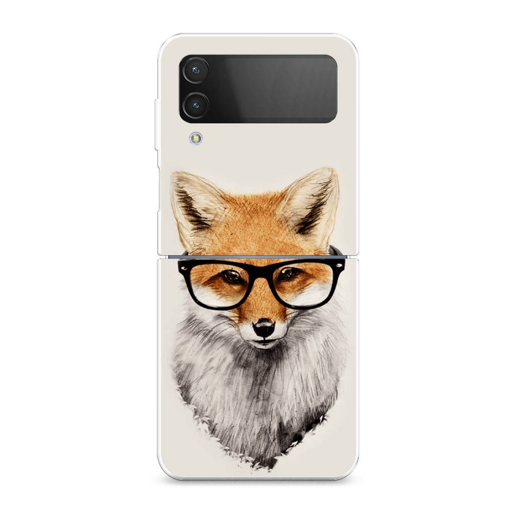 

Чехол Awog на Samsung Galaxy Z Flip 4 / Самсунг Z Flip 4 "Лиса в очках", Разноцветный, 2106650-10