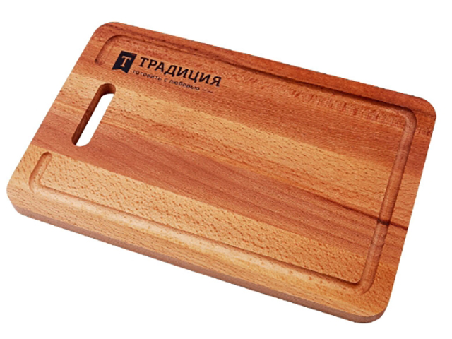 

Доска разделочная Традиция 32x21х1.6cm 01-1т, Коричневый