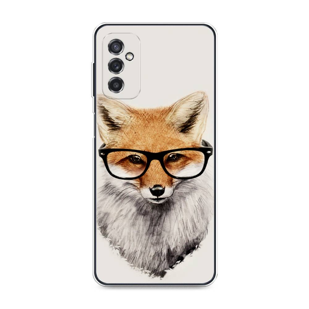 

Чехол Awog на Samsung Galaxy M52 / Самсунг M52 "Лиса в очках", Разноцветный, 2104350-10