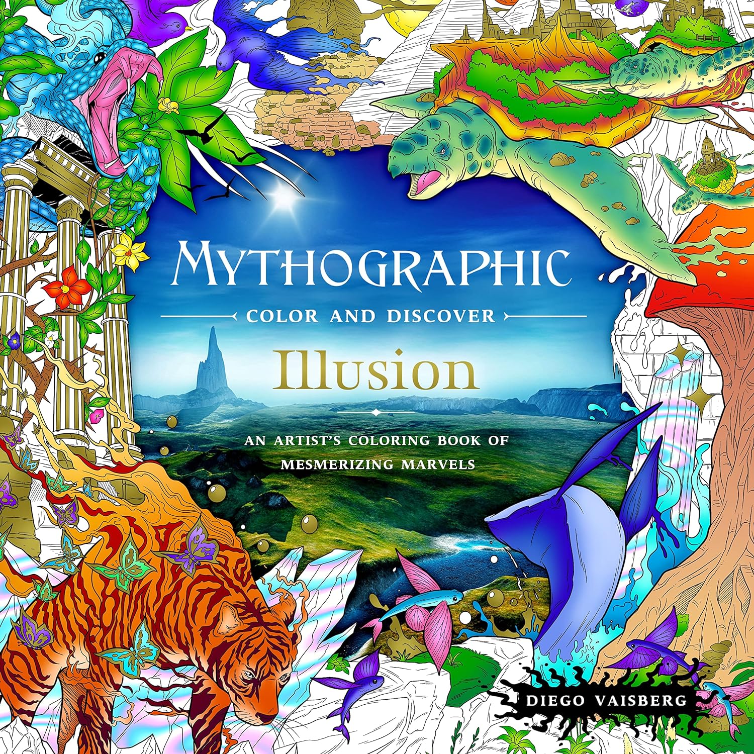 

Mythographic Color and Discover: Illusion: An Artist's Coloring Book of Mesmerizing Marvel