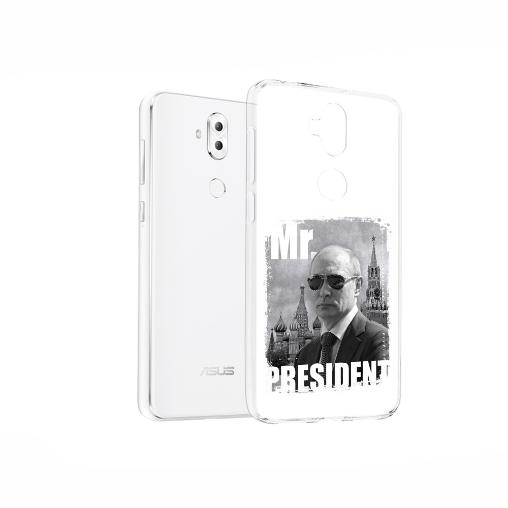 

Чехол MyPads Tocco для Asus ZenFone 5 Lite (ZC600KL) Путин, Прозрачный, Tocco