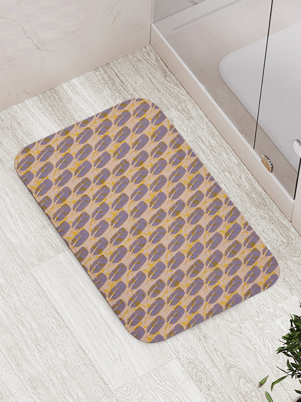 

Коврик противоскользящий для ванной, сауны, бассейна, 77х52 см bath_75321 JoyArty