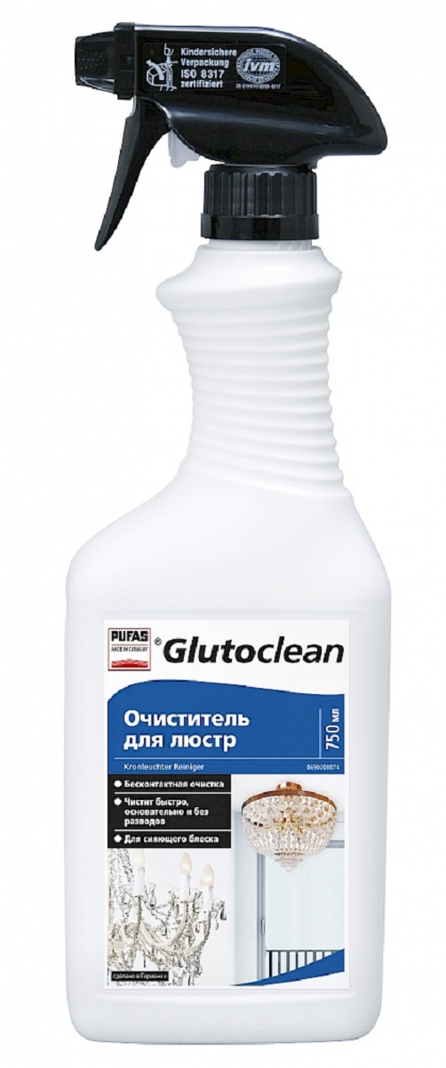 фото Очиститель люстр pufas glutoclean 750мл