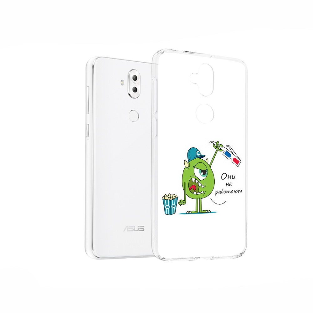Чехол MyPads Tocco для Asus ZenFone 5 Lite (ZC600KL) Очки не работают