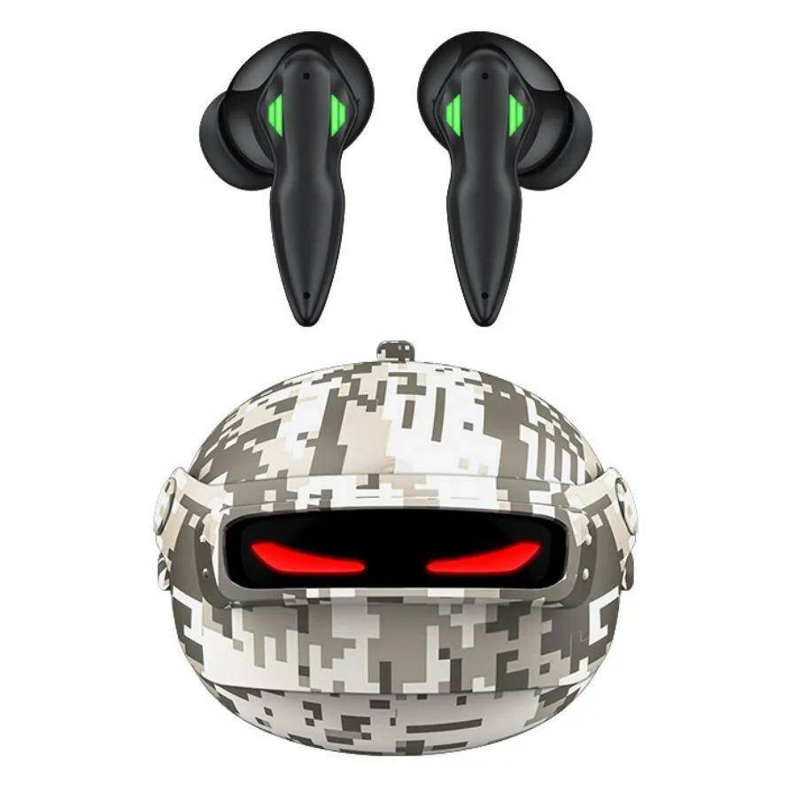 

Наушники беспроводные Recci REP-W48 Helmet TWS Earbuds - Камуфляж, REP-W48