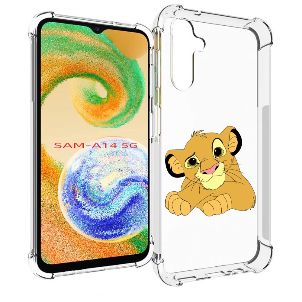 

Чехол MyPads симба-красивый для Samsung Galaxy A14 5G, Прозрачный, Tocco