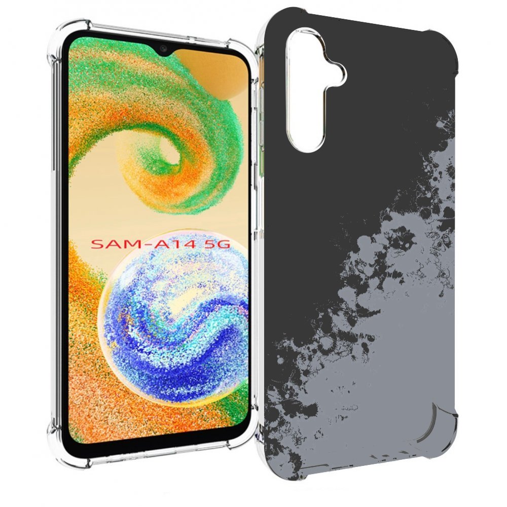 

Чехол MyPads серый-эстетичный для Samsung Galaxy A14 5G, Прозрачный, Tocco