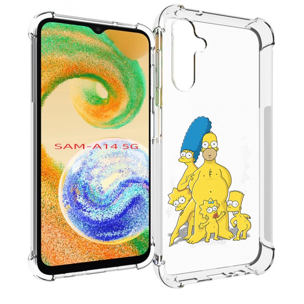 

Чехол MyPads семья-симпсонов для Samsung Galaxy A14 5G, Прозрачный, Tocco