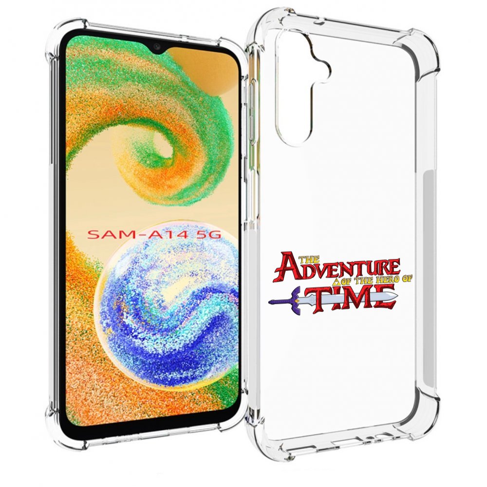 

Чехол MyPads время приключений логотип для Samsung Galaxy A14 5G, Прозрачный, Tocco