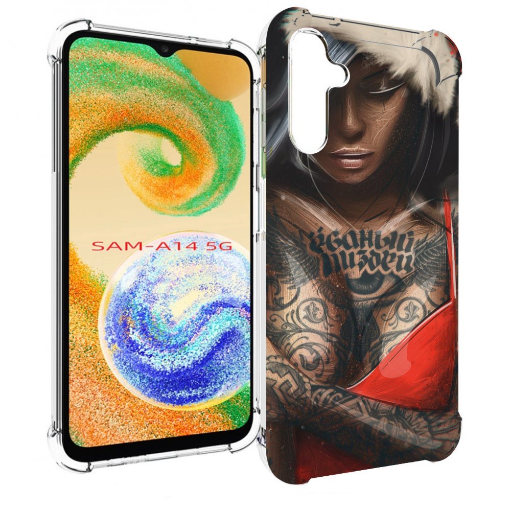

Чехол MyPads санта-клаус-девушка для Samsung Galaxy A14 5G, Прозрачный, Tocco