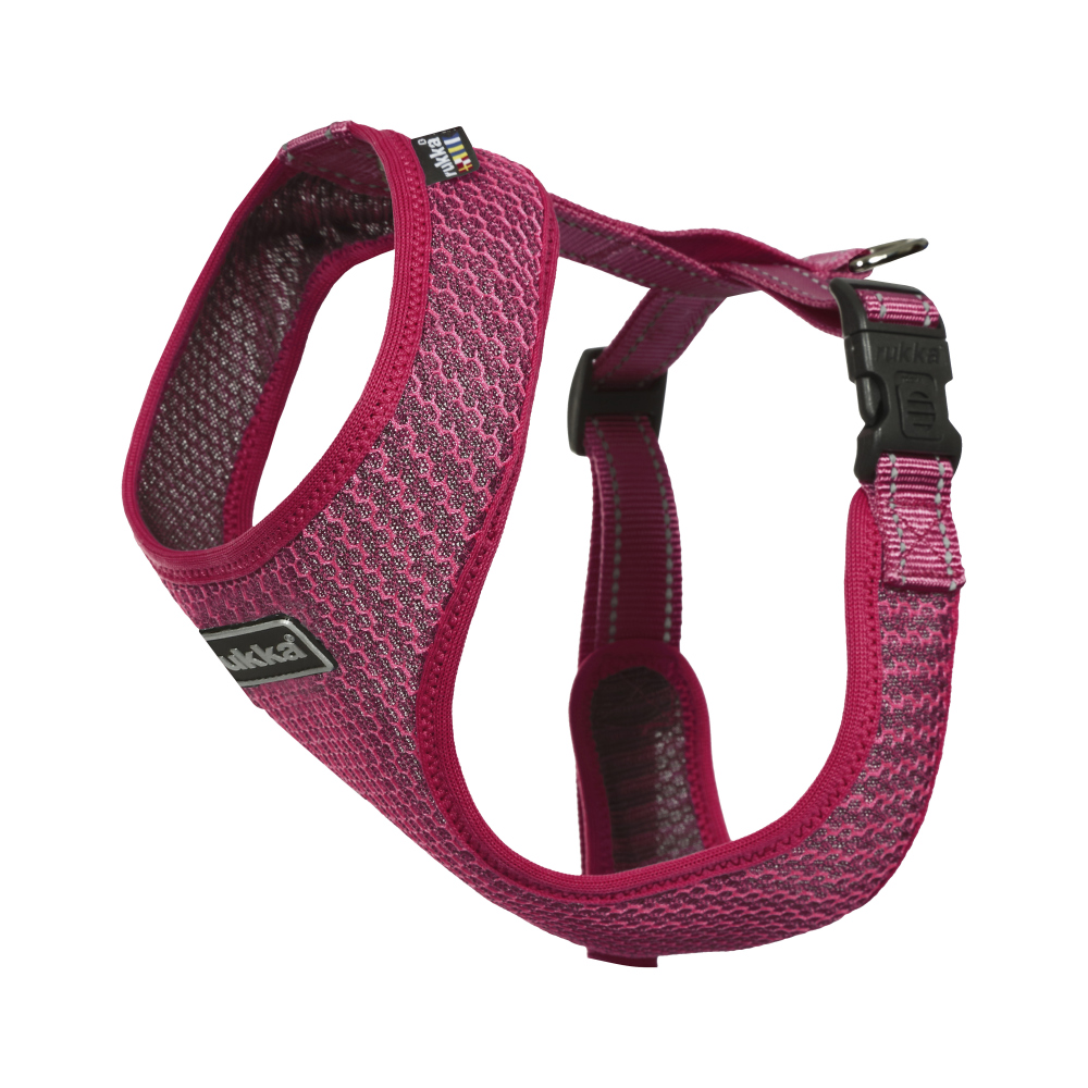 

Шлейка для собак RUKKA Pets Comfort Air розовая Р-р M, Розовый