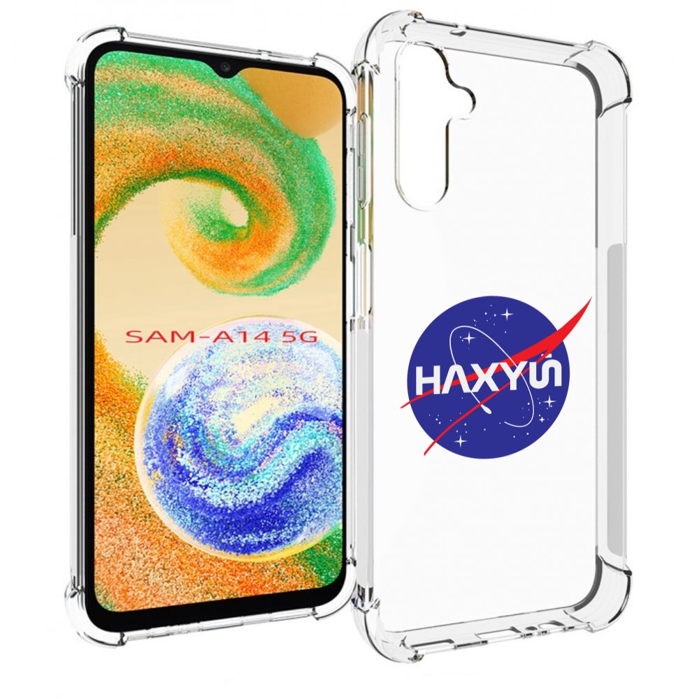 

Чехол MyPads российское-нато для Samsung Galaxy A14 5G, Прозрачный, Tocco