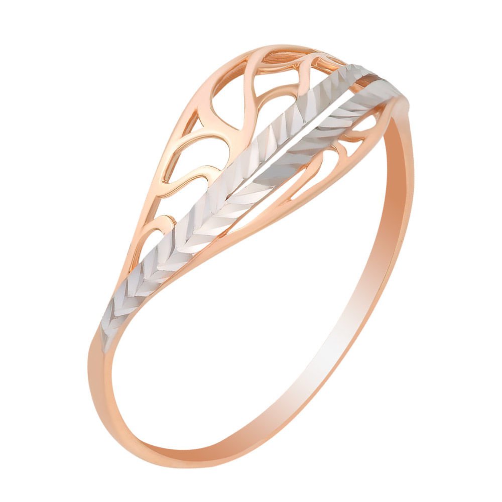 

Кольцо женское из красного золота без вставки 585Gold 401003107, р, 401003107