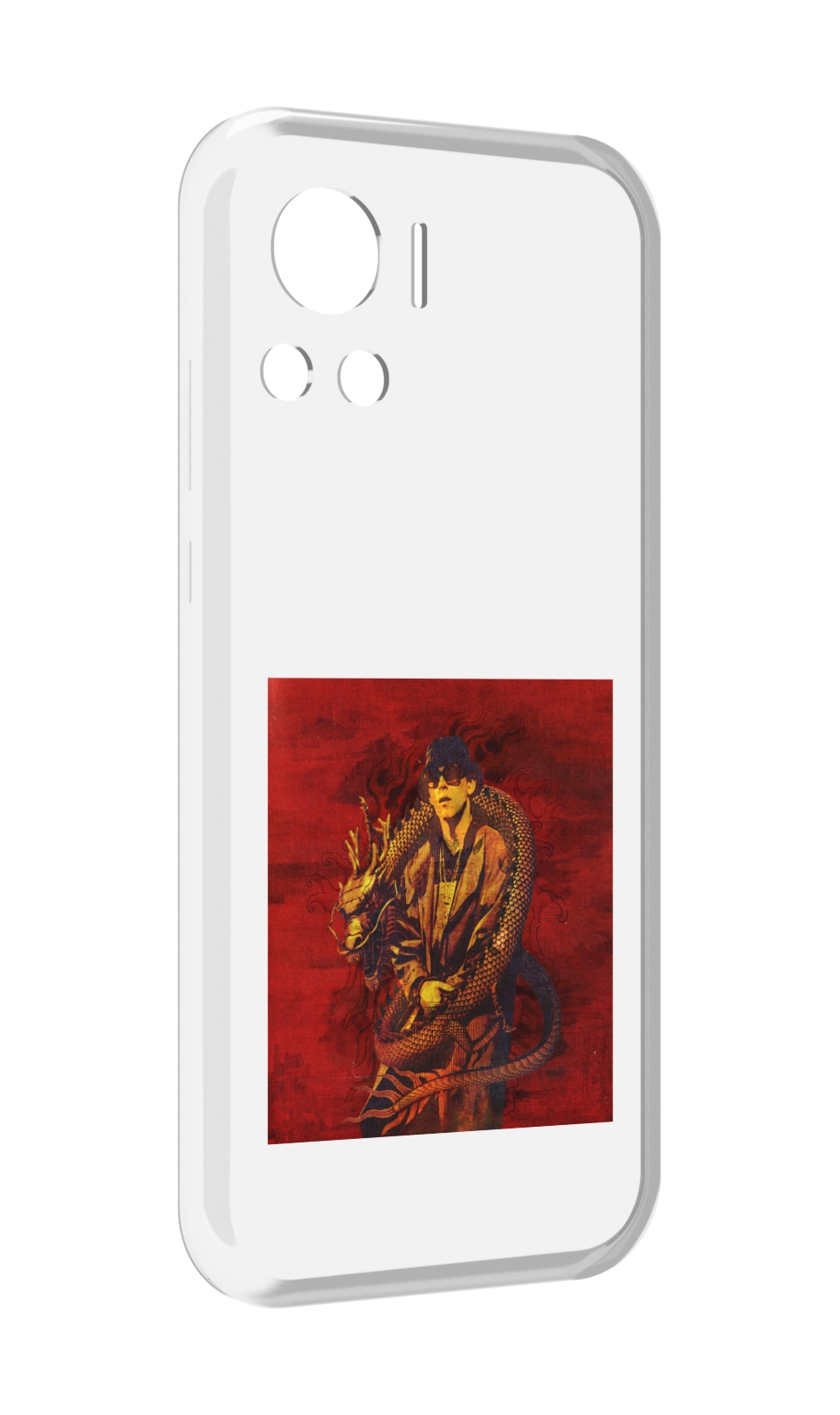 

Чехол MyPads Dragonborn Big Baby Tape для Motorola Edge 30 Ultra, Прозрачный, Tocco