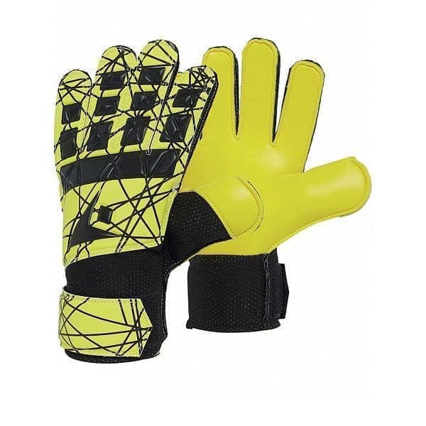 Macron LEOPARD Перчатки вратарские Желтый/Черный 9