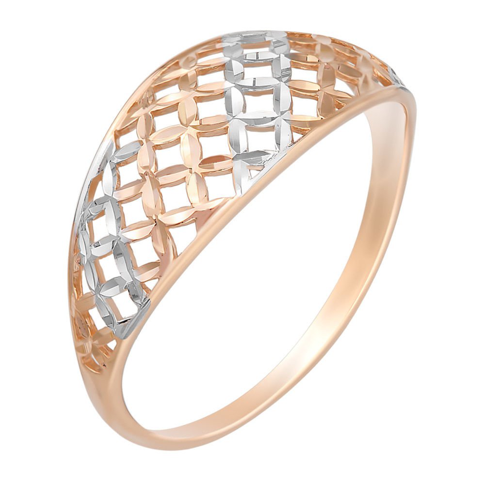 

Кольцо женское из красного золота без вставки 585Gold 401003133, р, 401003133