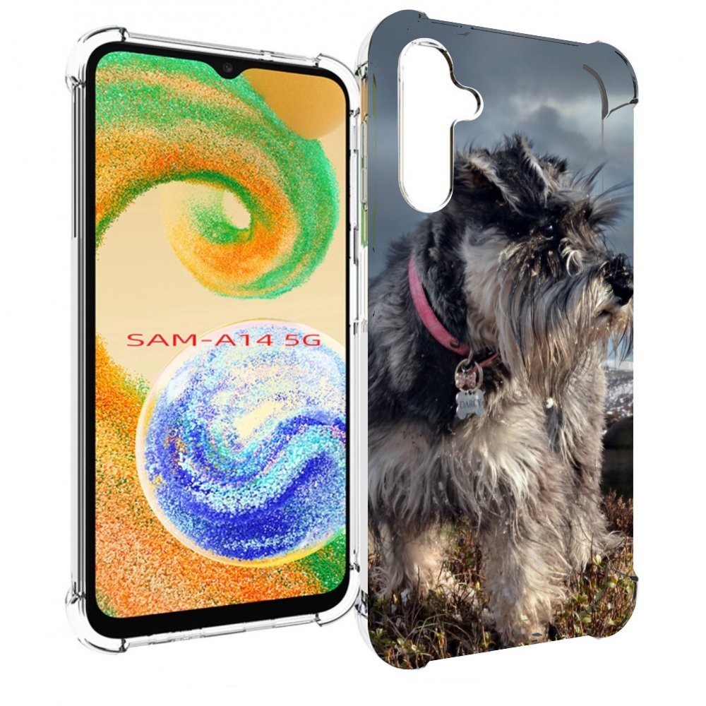 

Чехол MyPads ризеншнауцер 2 для Samsung Galaxy A14 5G, Прозрачный, Tocco
