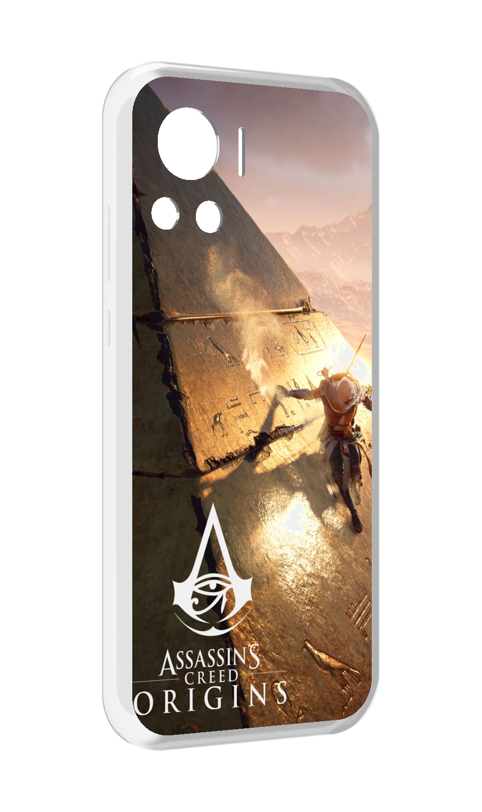 

Чехол MyPads Assassin's Creed Origins для Motorola Edge 30 Ultra, Прозрачный, Tocco