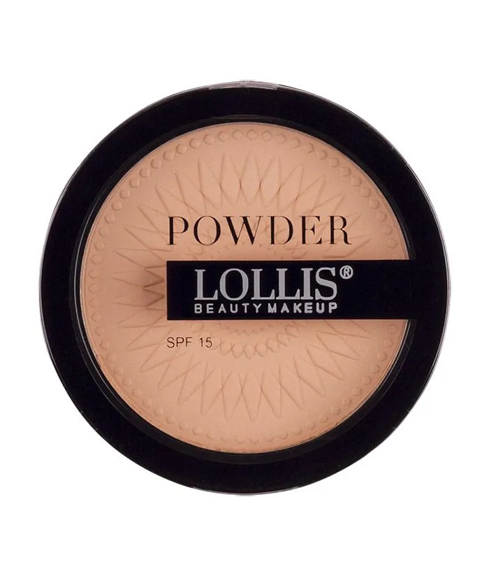 

Пудра для лица LOLLIS Compact Powder 04 12г, Бежевый, LOLLIS