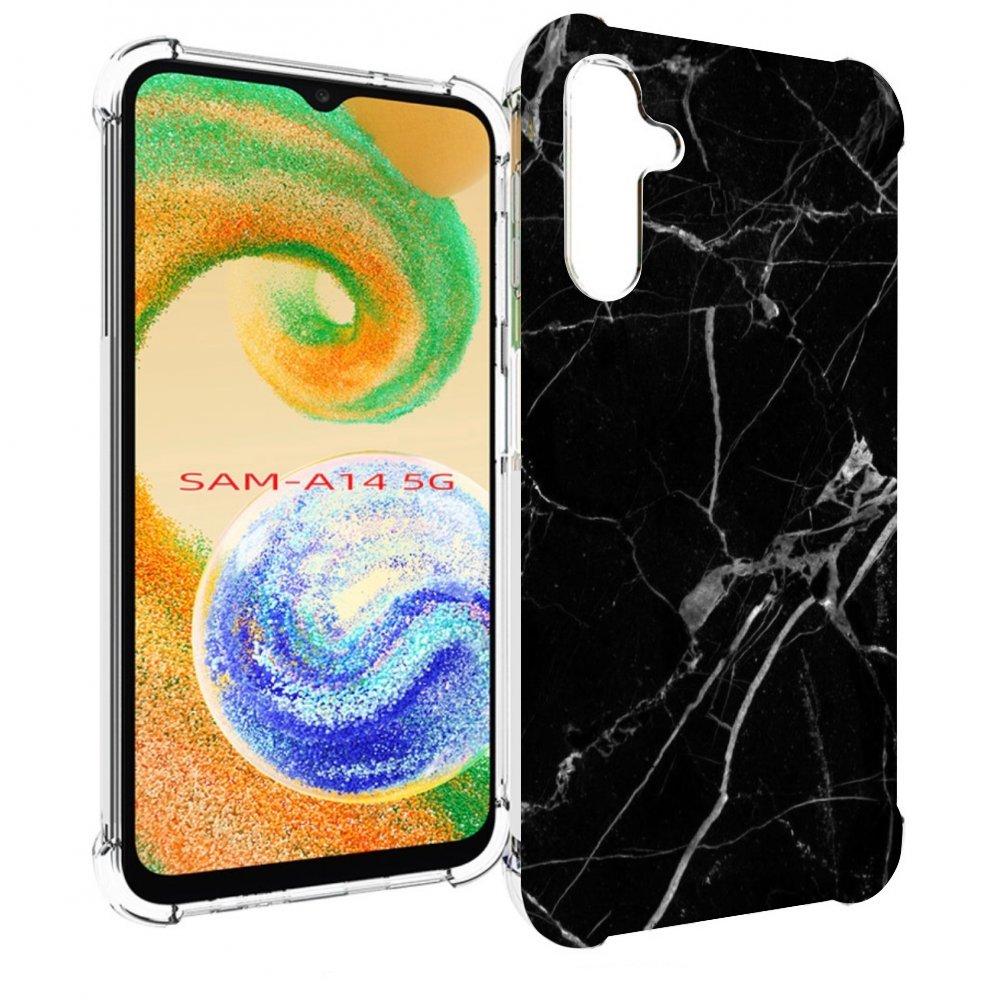 

Чехол MyPads разбитое стекло для Samsung Galaxy A14 5G, Прозрачный, Tocco
