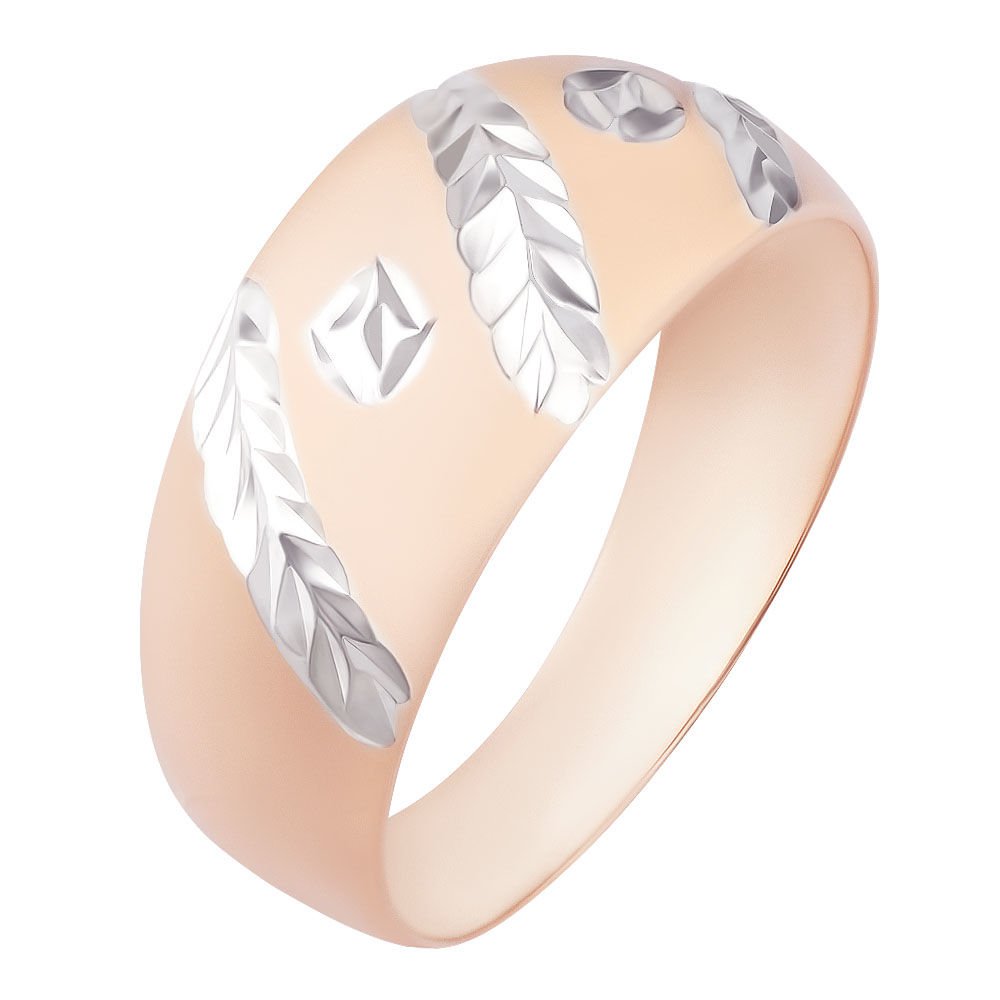 

Кольцо женское из красного золота 585Gold 401000848, р, 401000848