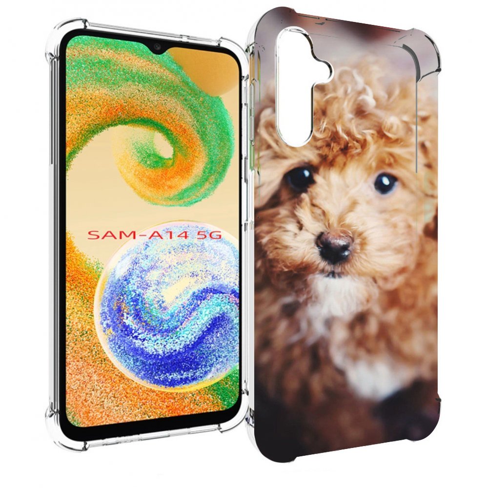 

Чехол MyPads пудель для Samsung Galaxy A14 5G, Прозрачный, Tocco