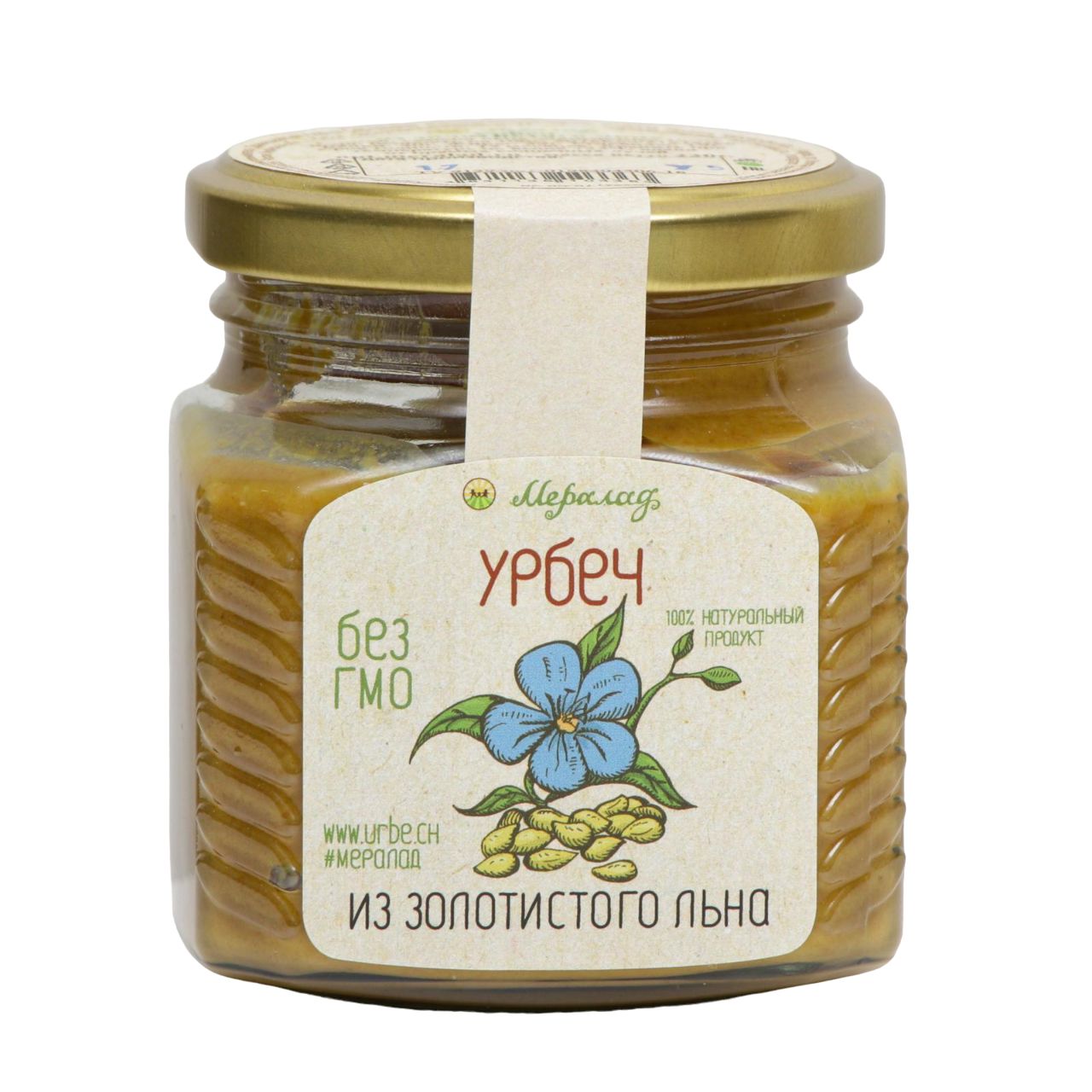 

Урбеч из золотистого льна, 230 г