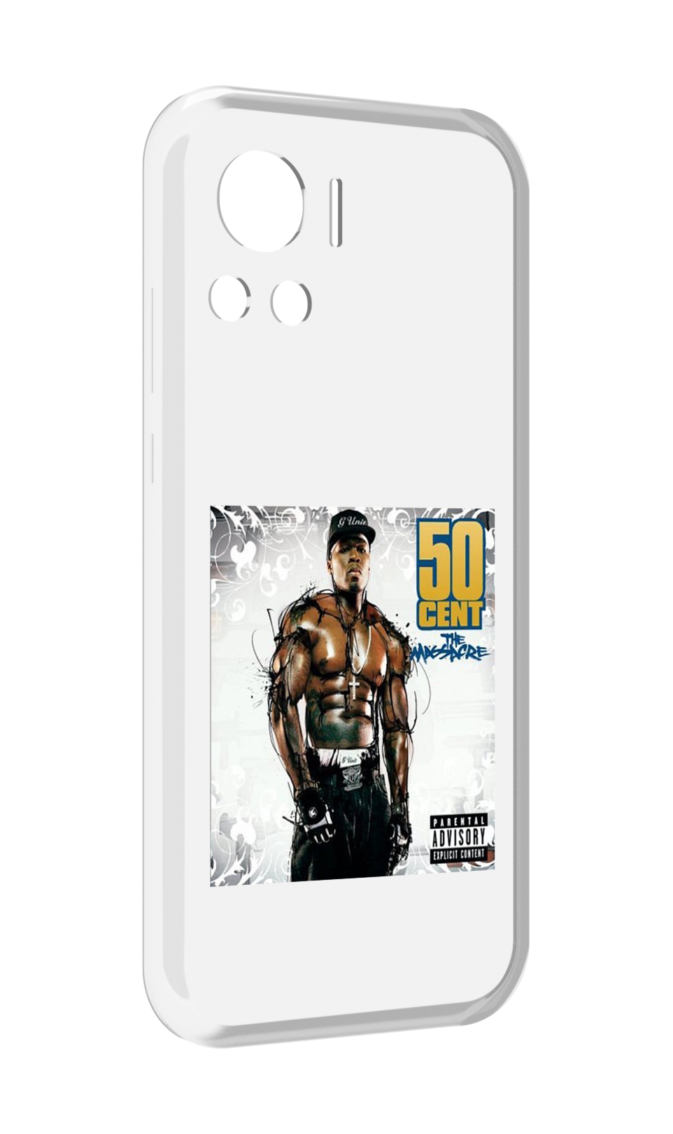 

Чехол MyPads 50 Cent - The Massacre для Motorola Edge 30 Ultra, Прозрачный, Tocco