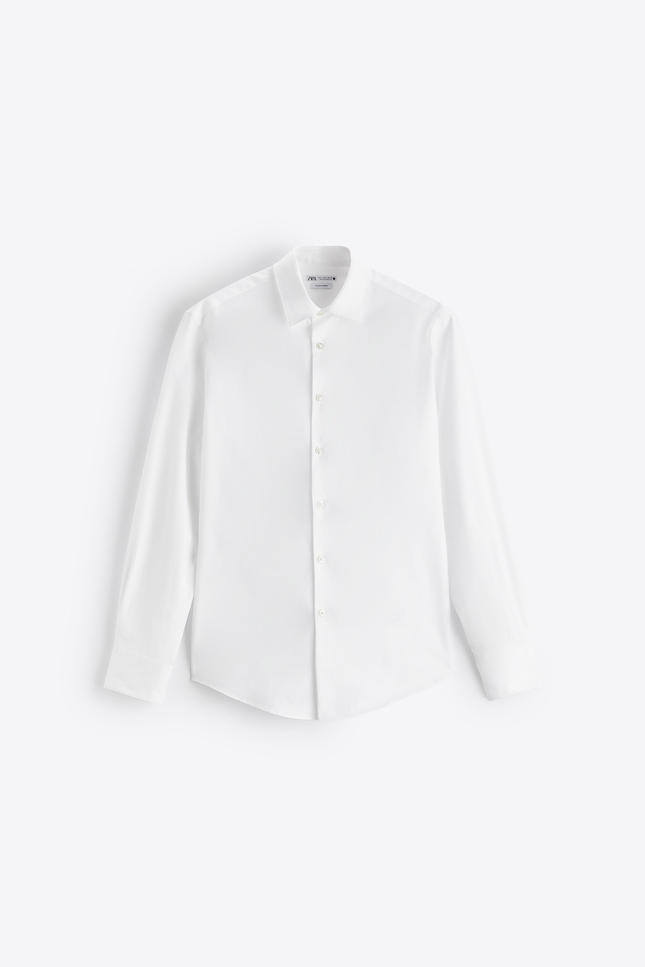 

Рубашка мужская ZARA 04465188 белая L (доставка из-за рубежа), 04465188