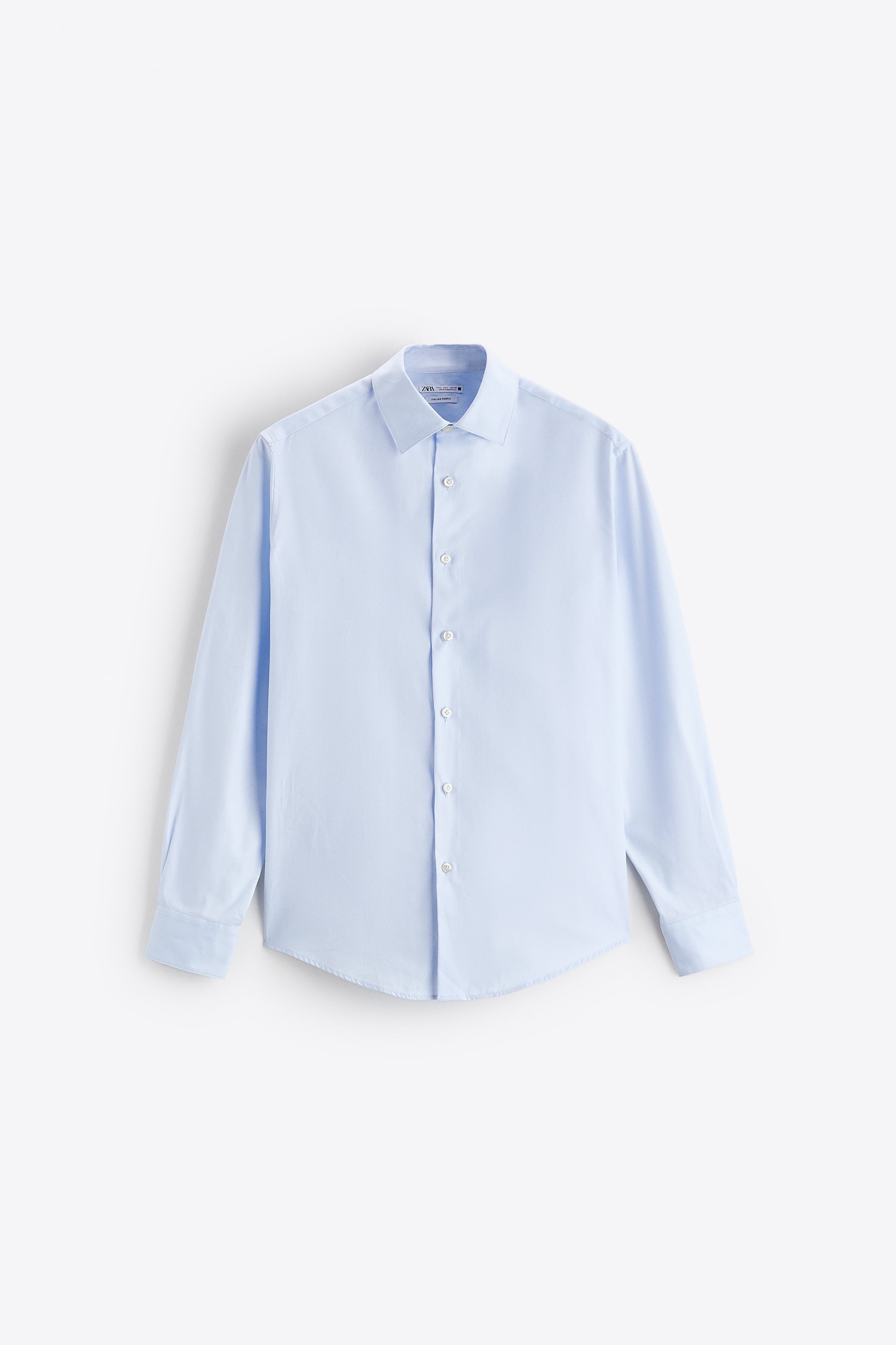 

Рубашка мужская ZARA 04465188 голубая L (доставка из-за рубежа), 04465188
