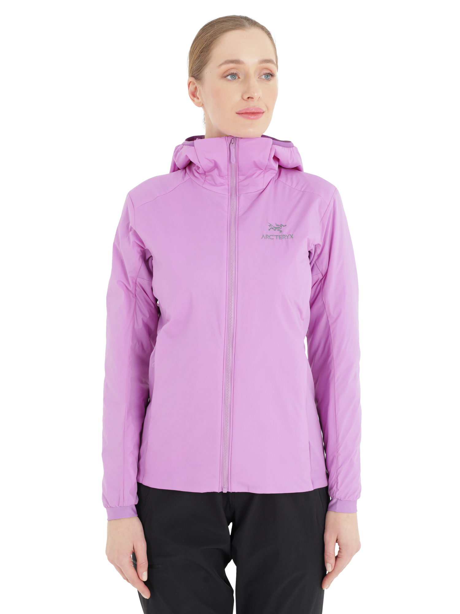 

Спортивная куртка женская Arcteryx Atom Lt Hoody Women's фиолетовая XS, Atom Lt Hoody Women's